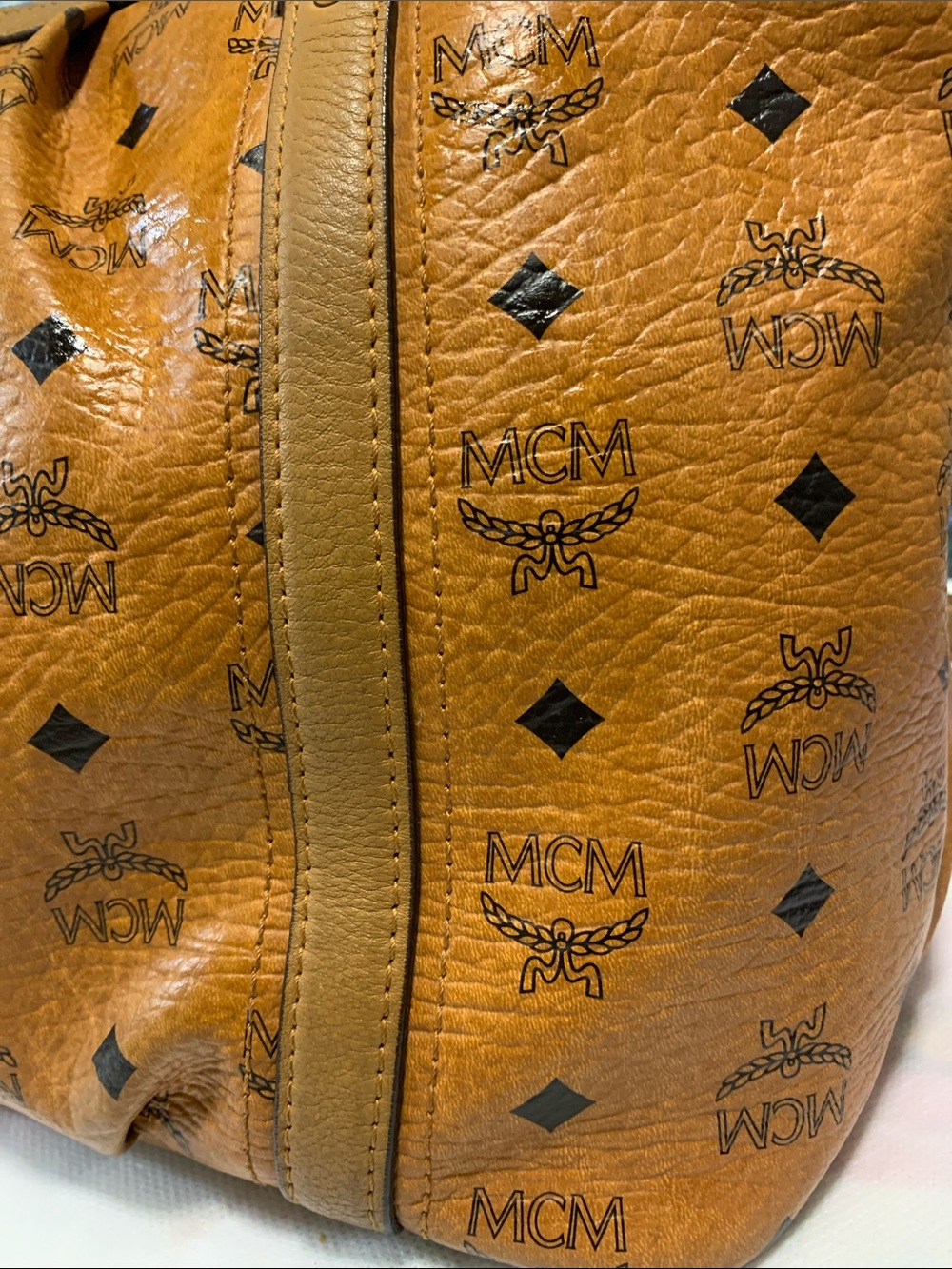 MCM Cognac shoulder bag/crossbody - Picture 5 of 16
